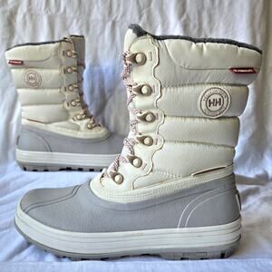 Helly Hansen Women's Tundra Cold Weather Winter Snow Boots White Size 7.5
